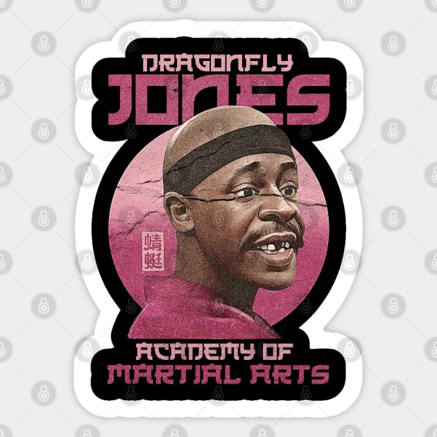 DRAGONFLY JONES MATRIAL ARTS Sticker by 420 BEARD OILS